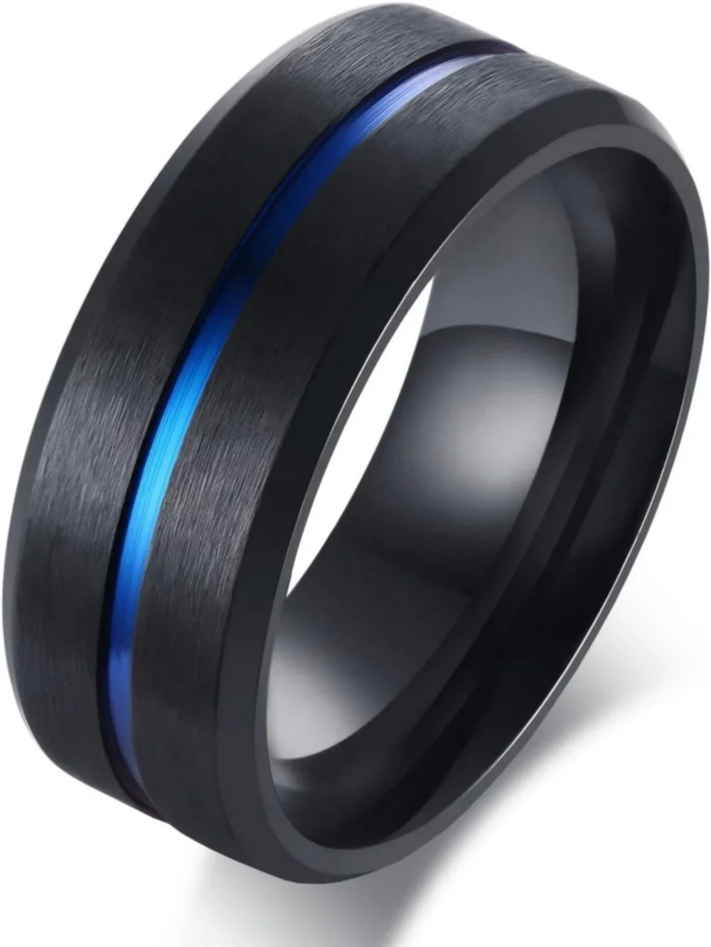 Stylish Titanium Wedding Bands for Men & Women - 6MM to 10MM, Comfort Fit, Matte